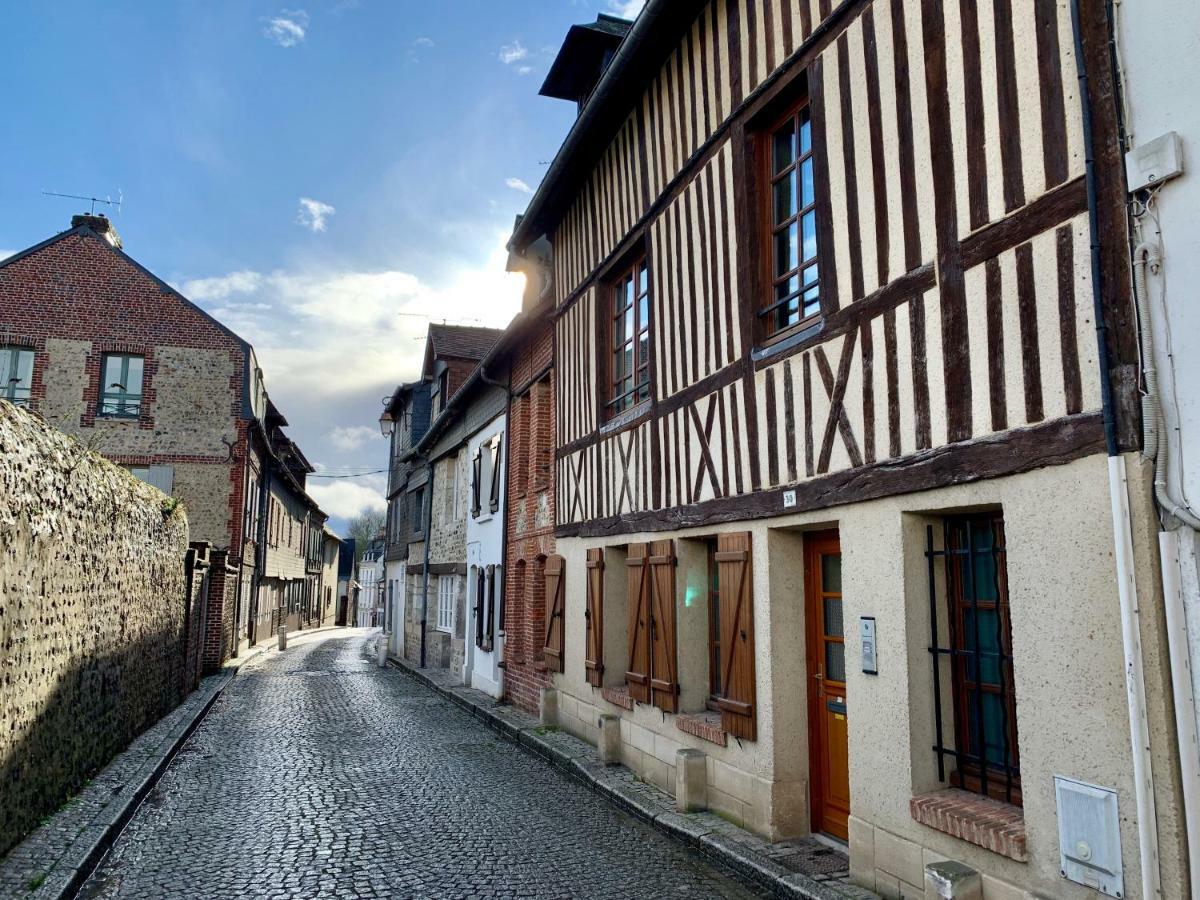 La Maison Blanche Du 10Honfleur Exterior photo